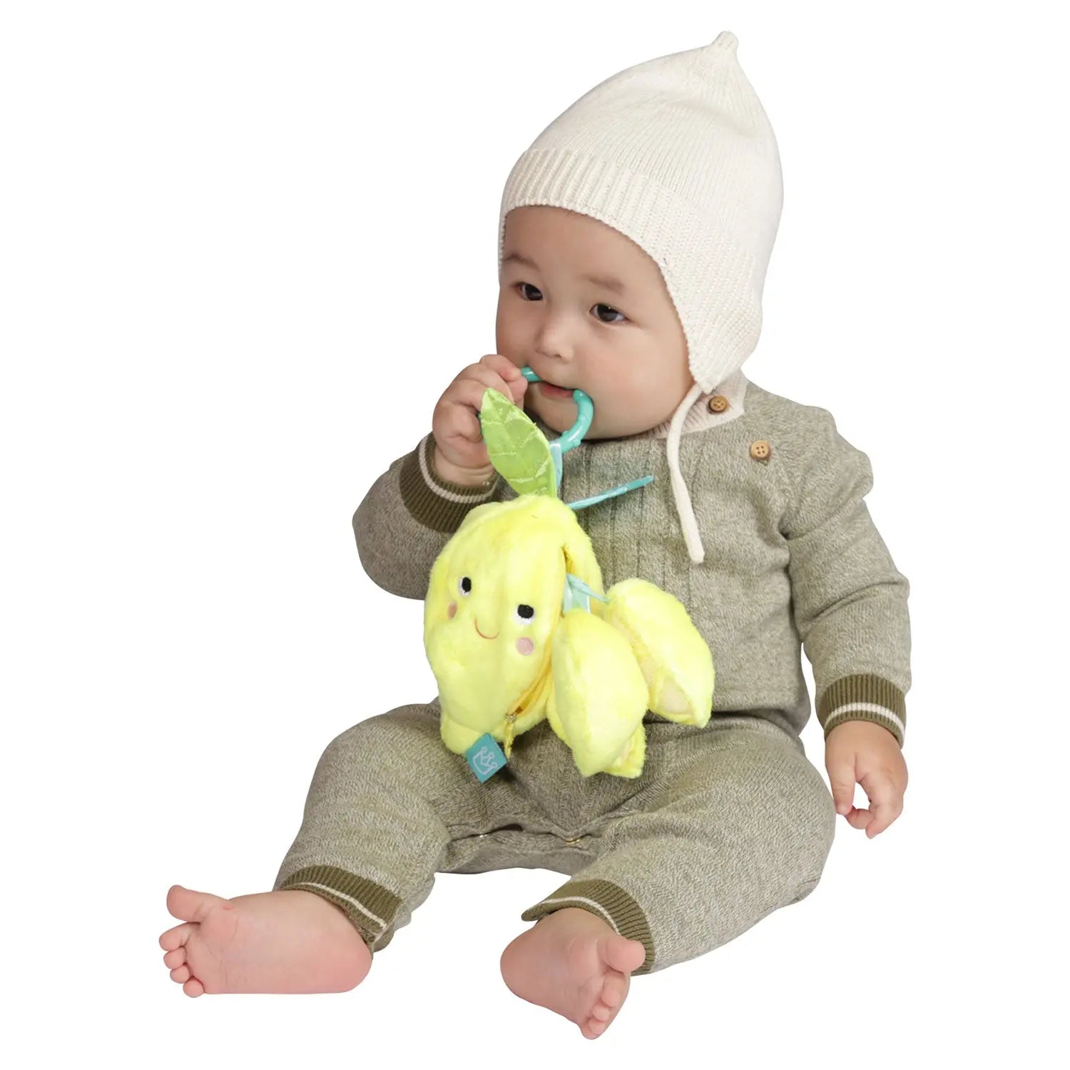 Mini Apple Farm Lemon baby travel toy Manhattan Toy