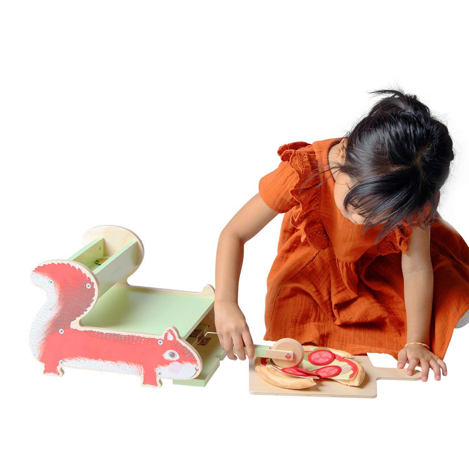 Manhattan Toy Nutty Squirrel Pizzeria Toddler & Kids Pretend Play Cooking Toy  Set : Target