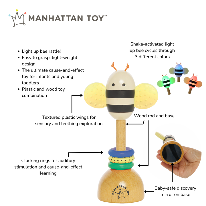 descriptive visuals of the toys light up function