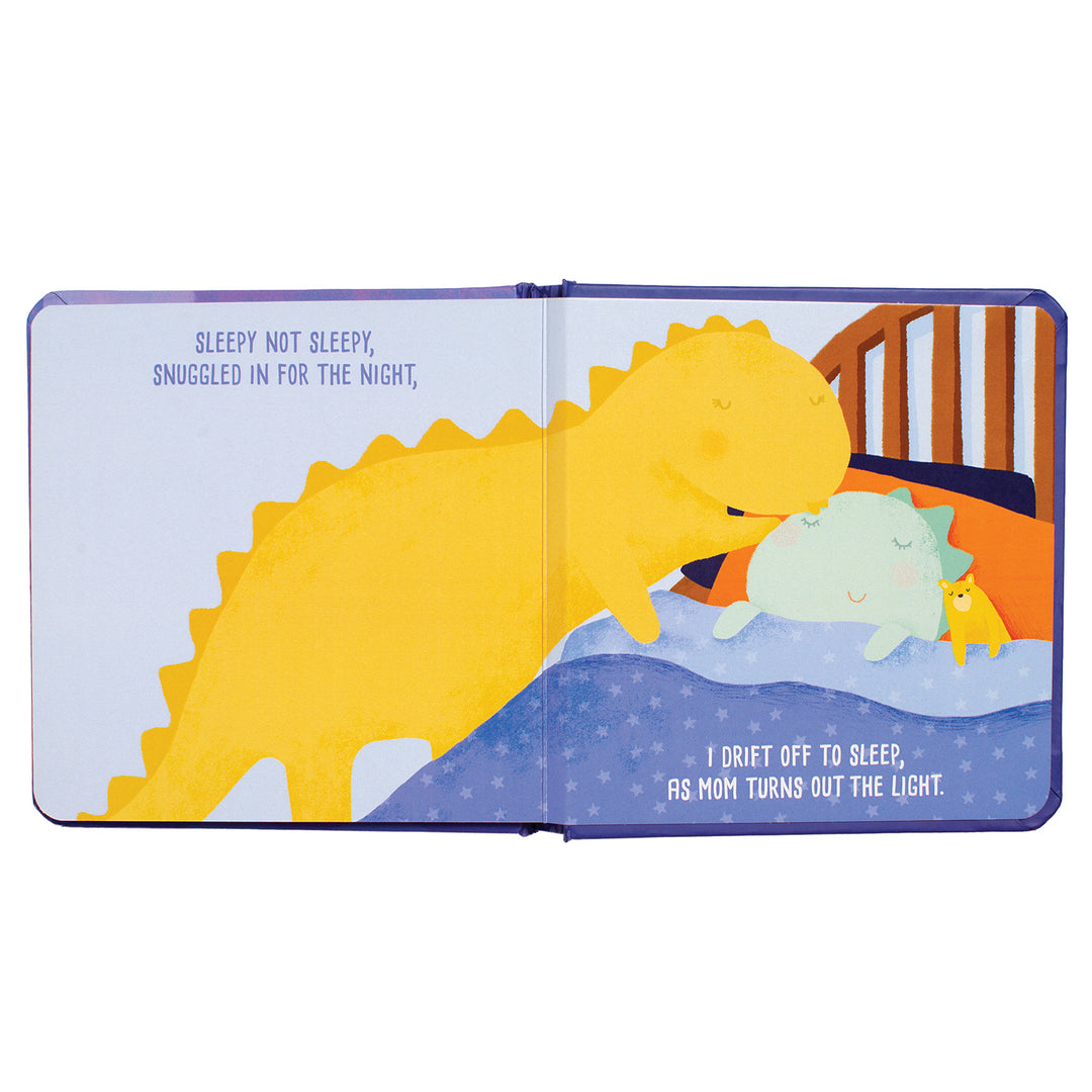 Manhattan Toy Sleepy Not Sleepy - A Tiny Dino's Bedtime Adventure Board Book