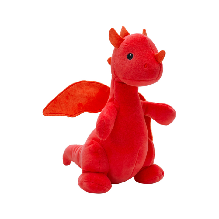 Red plush dragon