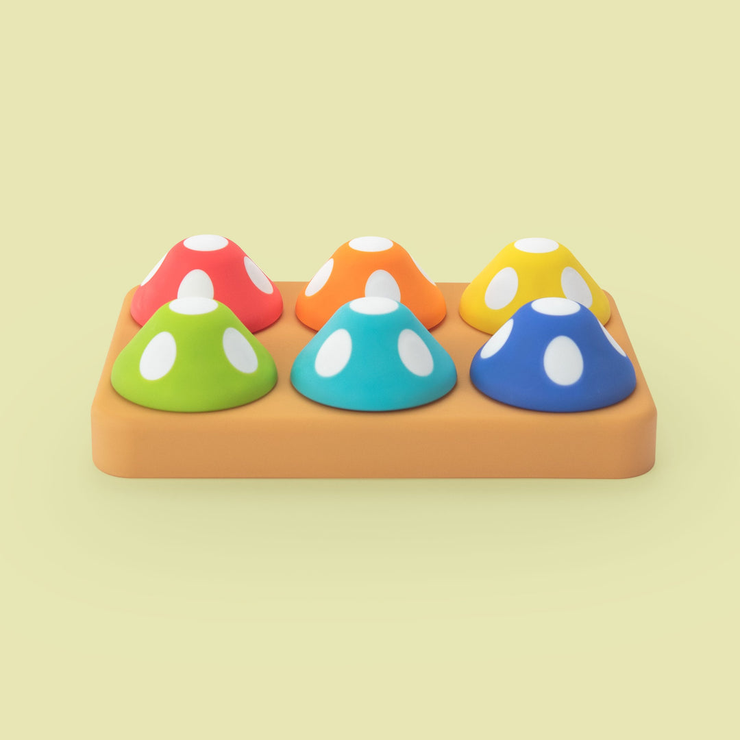 colorful mushroom toy