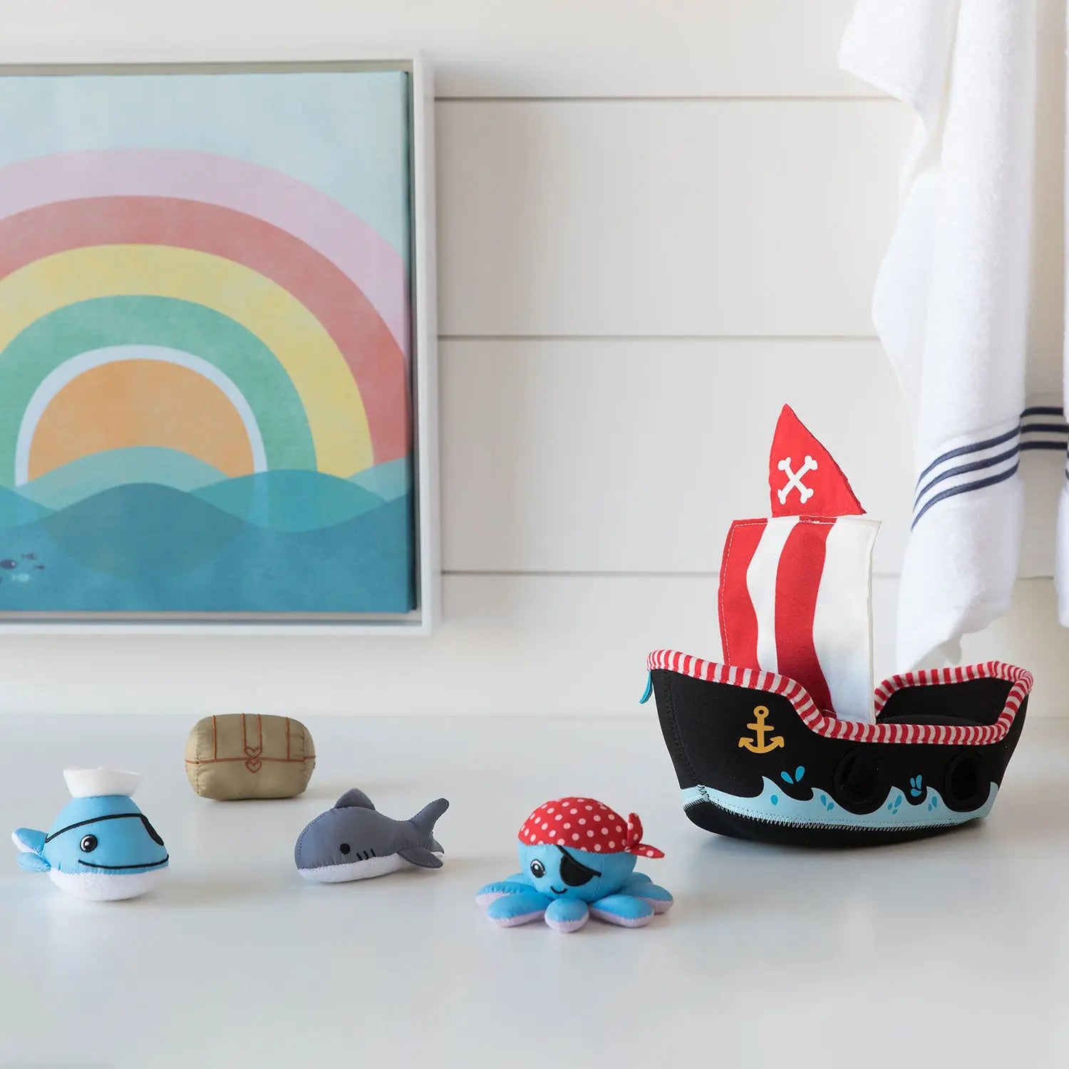 Pirate ship bath sales toy