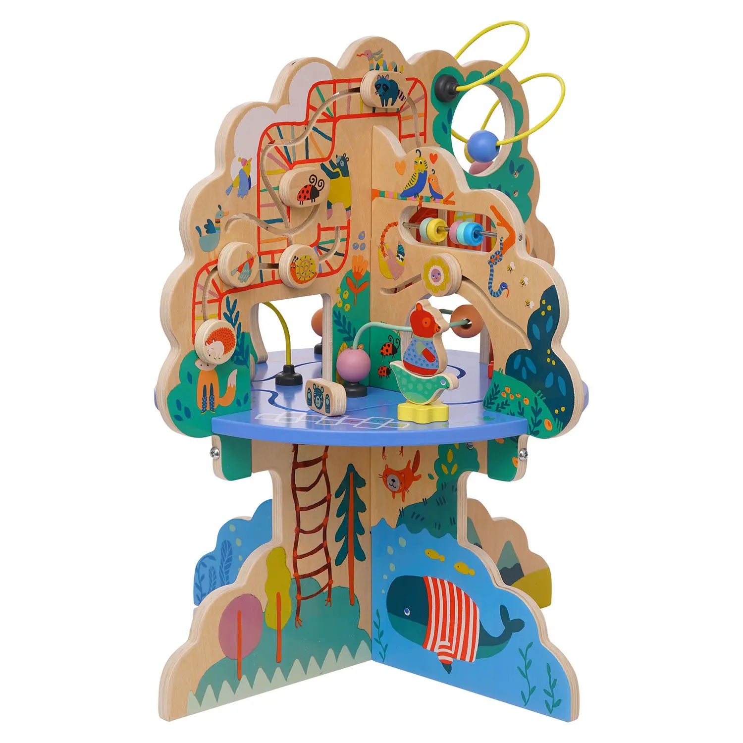 Playground Adventure wood activity center – Manhattan Toy