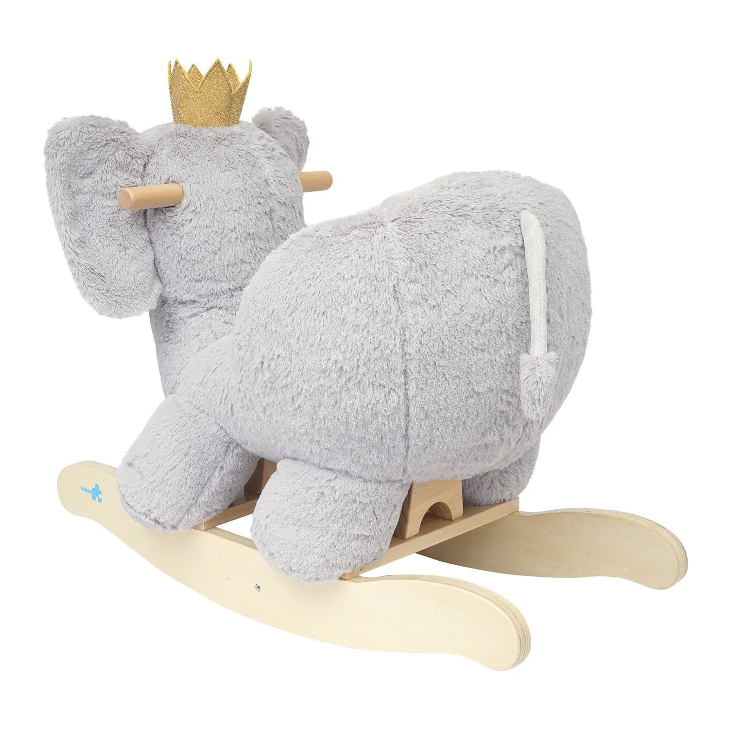 Elephant plush nursery discount rocker