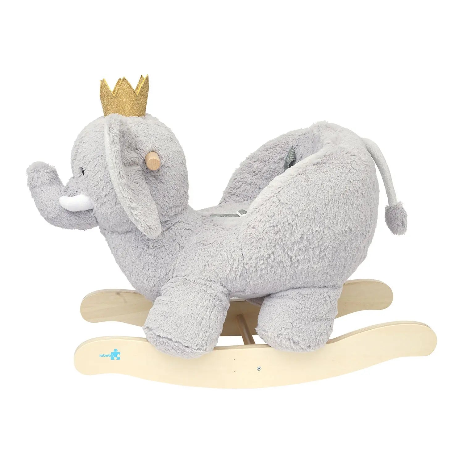 Elephant plush nursery online rocker