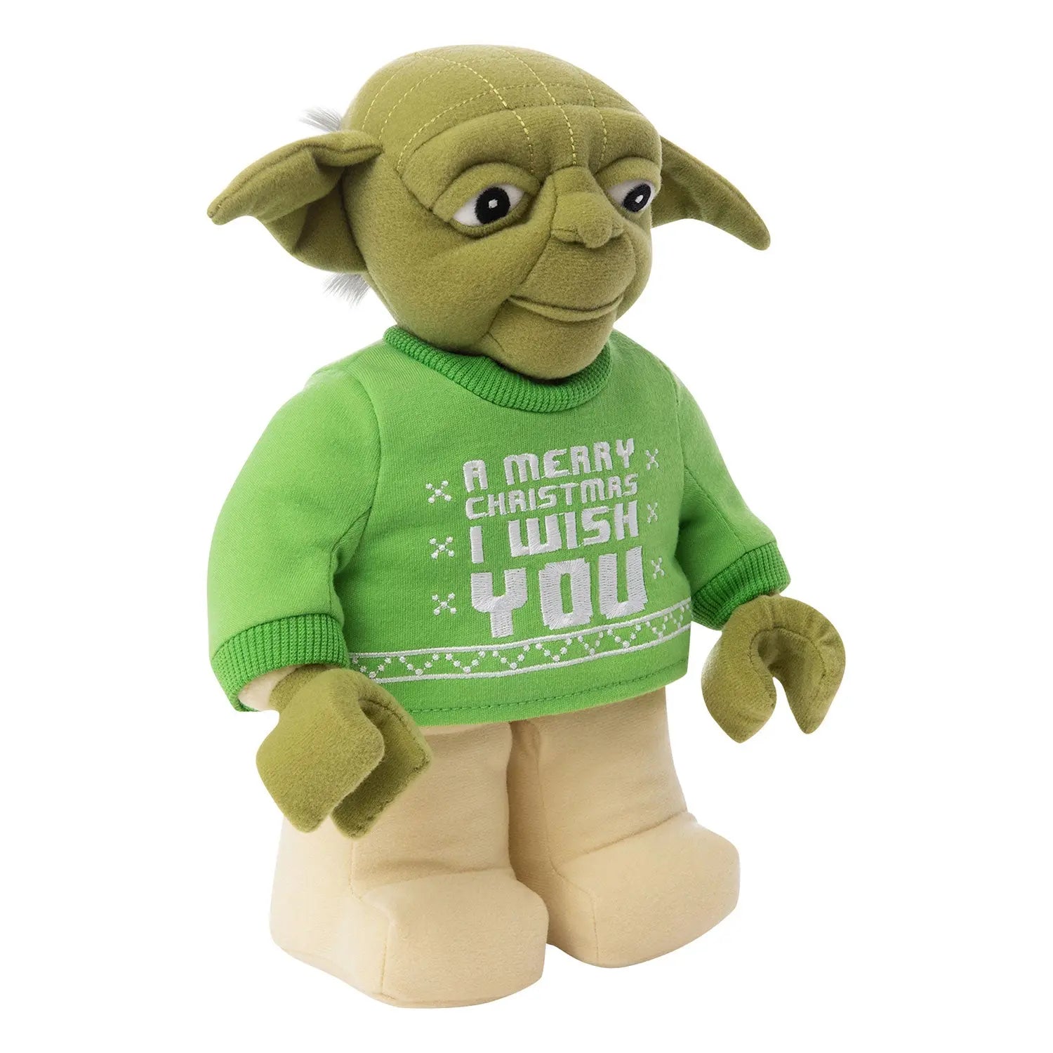 LEGO Star Wars Yoda Holiday Plush Minifigure Manhattan Toy