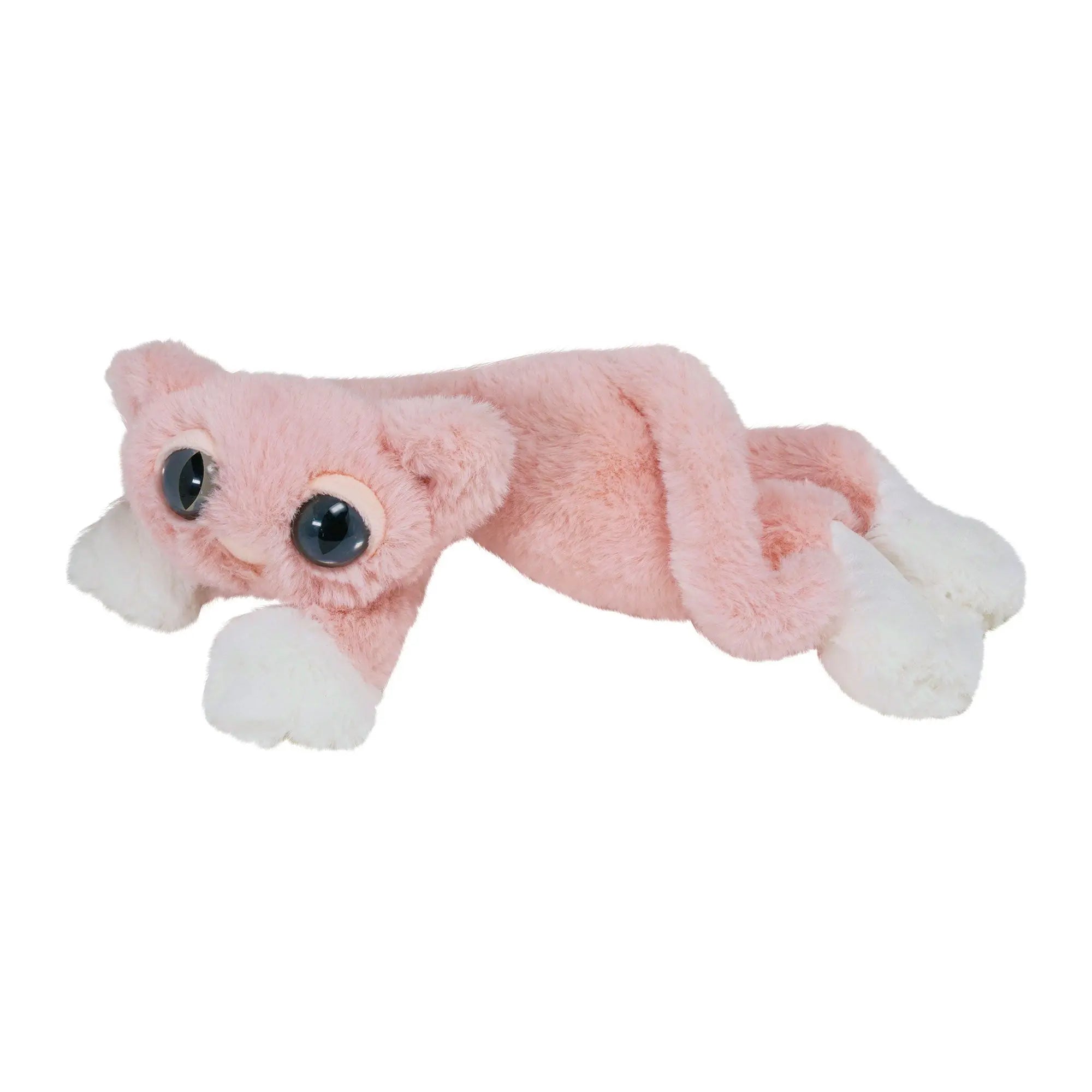 Pink cat plush clearance toy