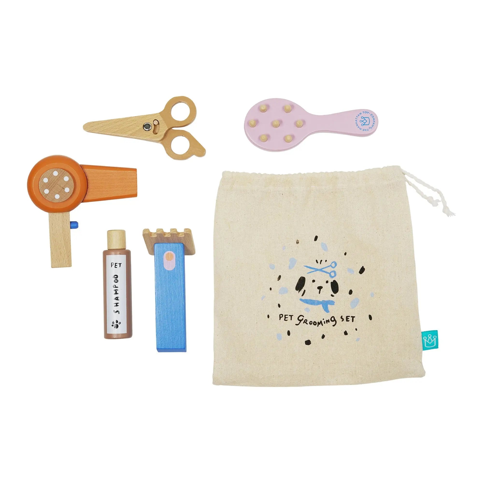 Toy pet cheap grooming set