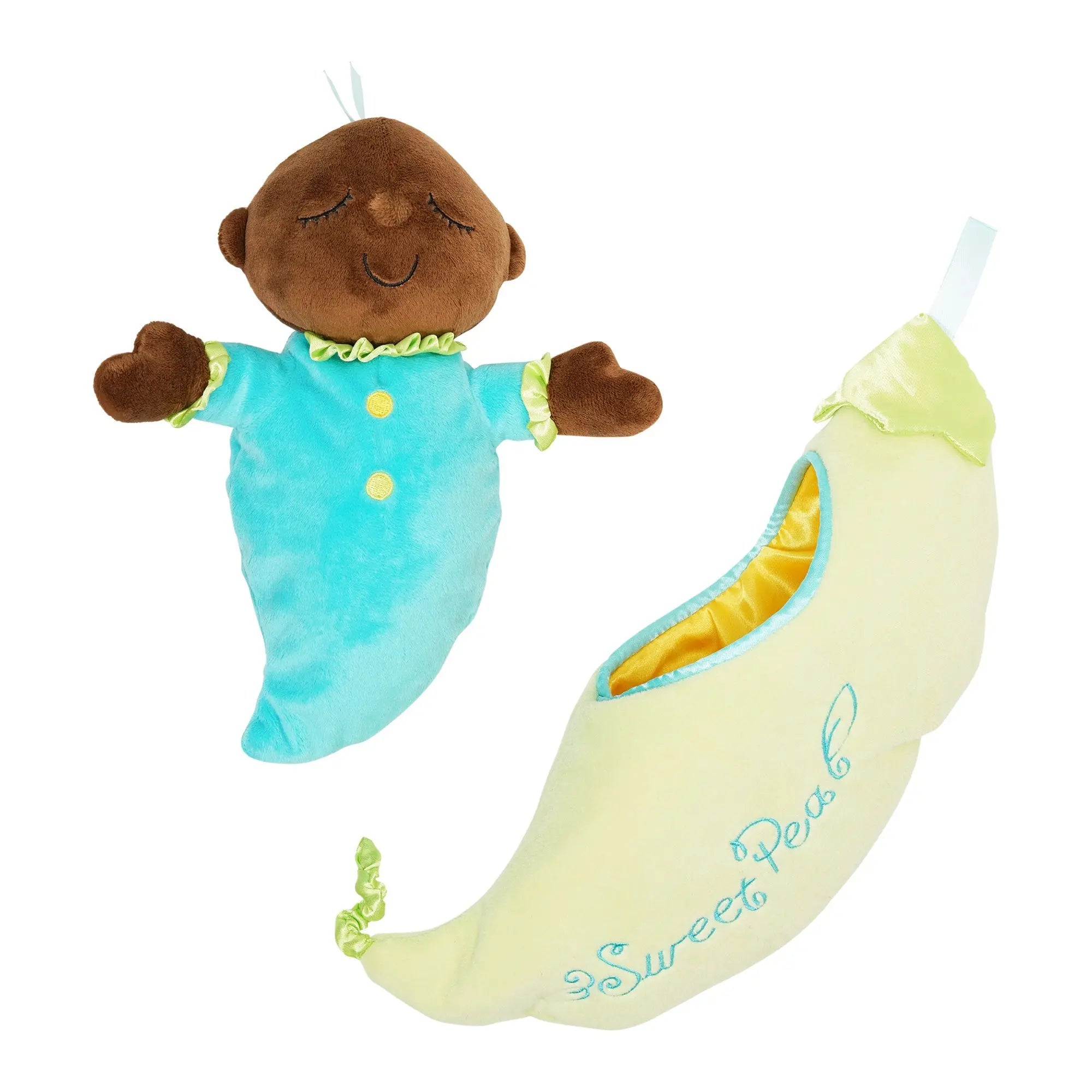 Snuggle Pods Sweet Pea Brown Manhattan Toy