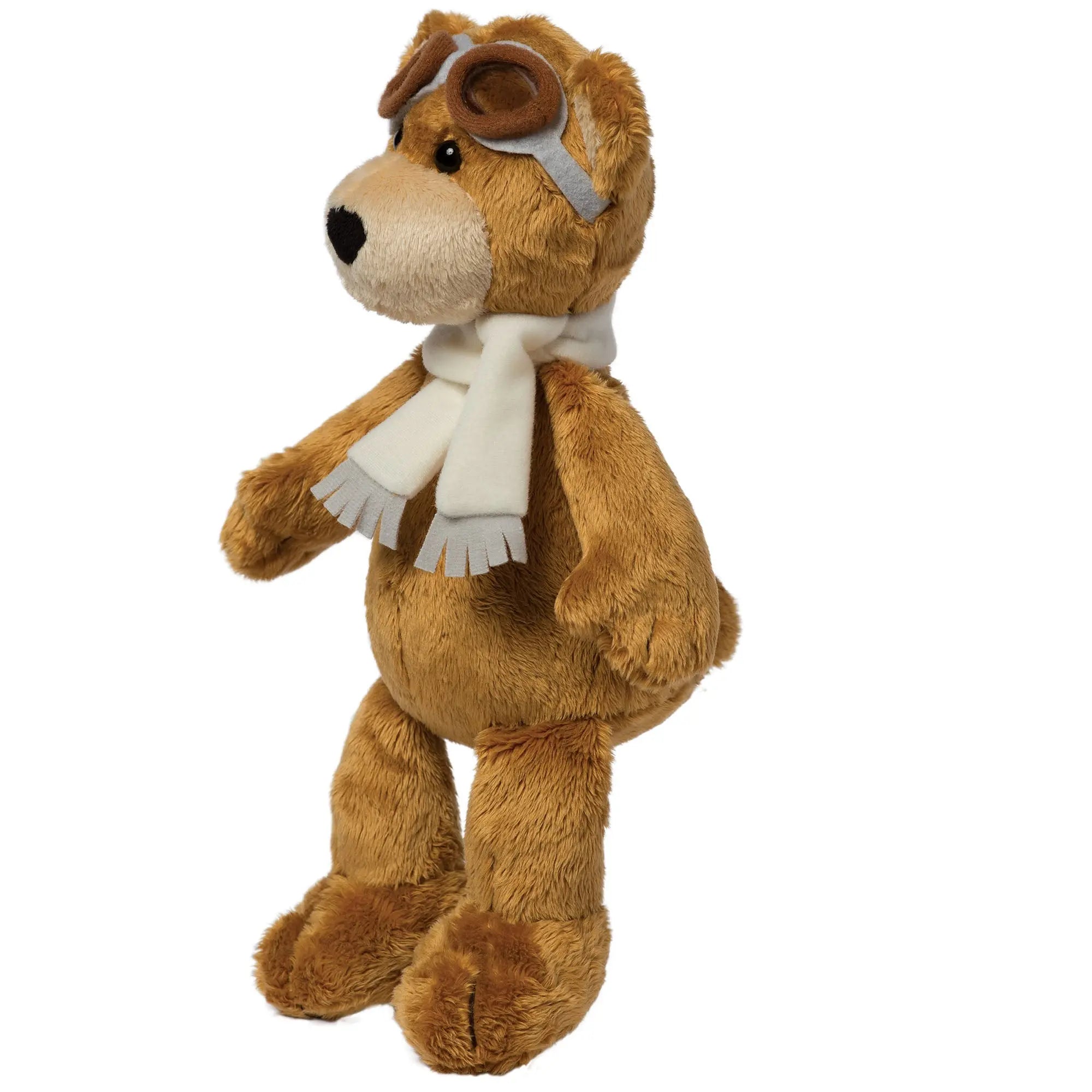 Stuffed Animal Aviator Bear Soft Toy by Manhattan Toy